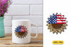 4th of July Sunflower Leopard Skin Clipart Bundle