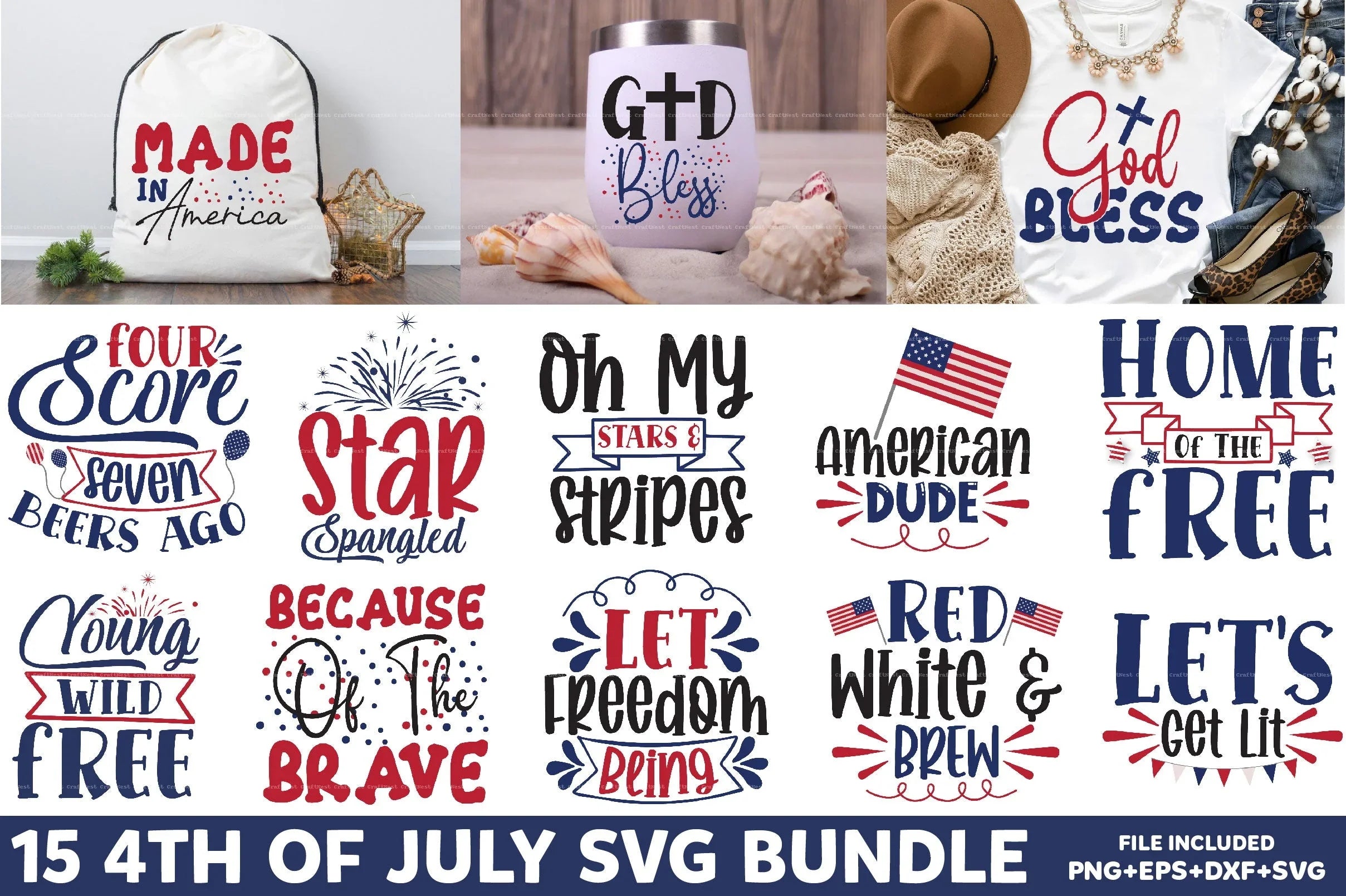 4th of July SVG Bundle