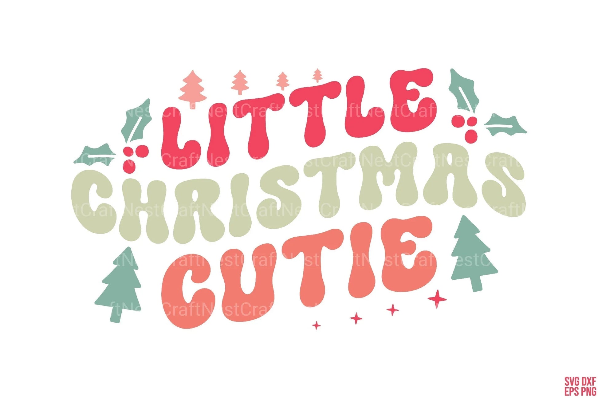 Retro Christmas Quotes Bundle - CraftNest - Digital Crafting and Art
