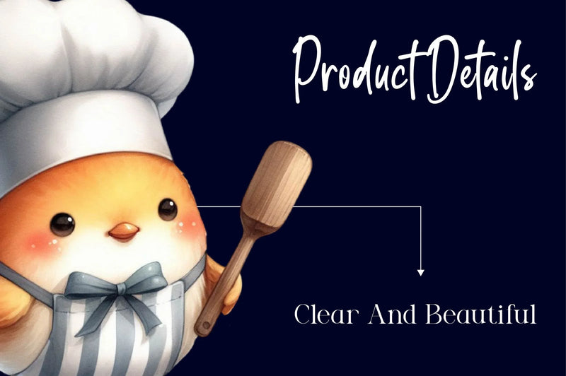 Cute Chef Birds Clipart Bundle - CraftNest - Digital Crafting and Art