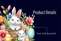 Easter Bunny Clipart Bundle 10 - CraftNest - Digital Crafting and Art