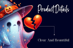 Sad Ghost Broken Heart Clipart Bundle - CraftNest - Digital Crafting and Art