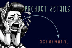 Vintage Woman Crying Clipart Bundle - CraftNest - Digital Crafting and Art