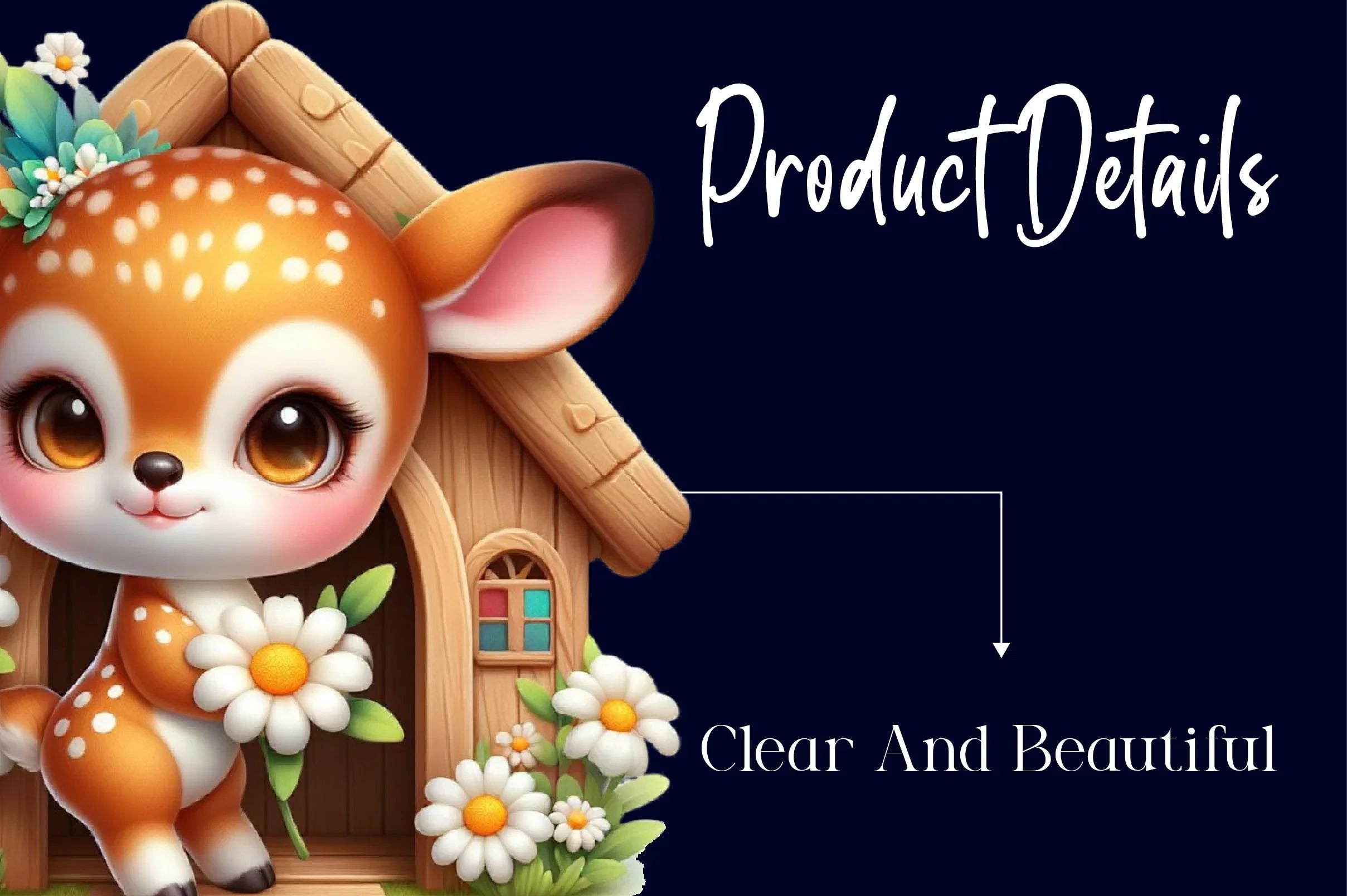 Spring Deer Clipart Bundle - CraftNest - Digital Crafting and Art