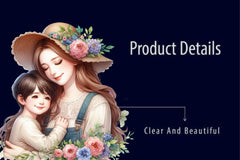 Mother Day Clipart Bundle 1 - CraftNest - Digital Crafting and Art