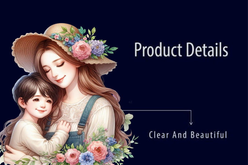 Mother Day Clipart Bundle 1 - CraftNest - Digital Crafting and Art