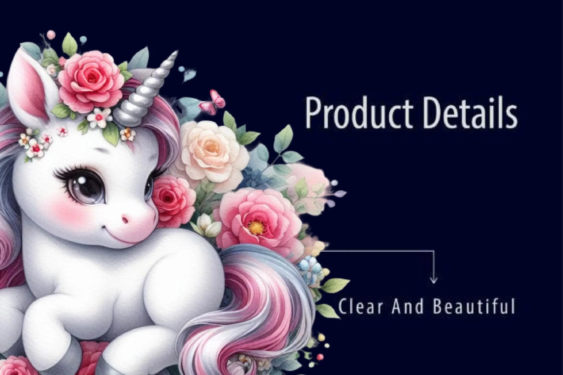 Cute Baby Unicorn Clipart Bundle - CraftNest - Digital Crafting and Art