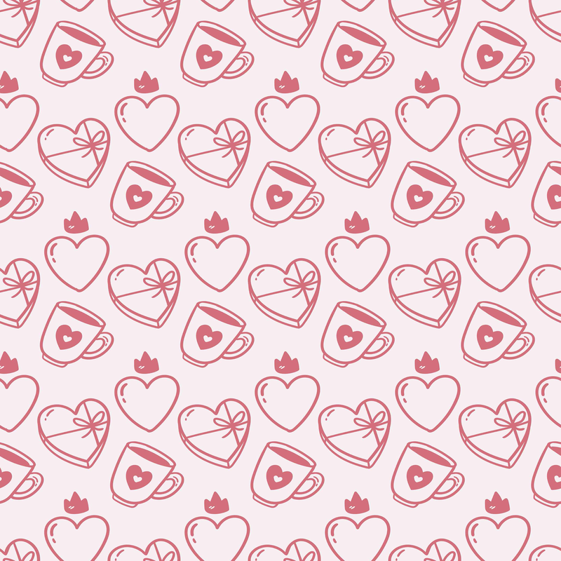 Valentine Sublimation Digital Paper - CraftNest - Digital Crafting and Art