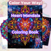 Heart Mandala Coloring Book Bundle