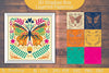Butterfly Folk Art 3D Shadow Box SVG Bundle