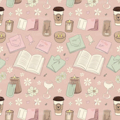 Pink Coffee Texture Papers - CraftNest - Digital Crafting and Art
