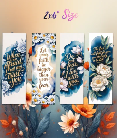 Bible Quotes Bookmarks Junk Journal Bundle - CraftNest - Digital Crafting and Art