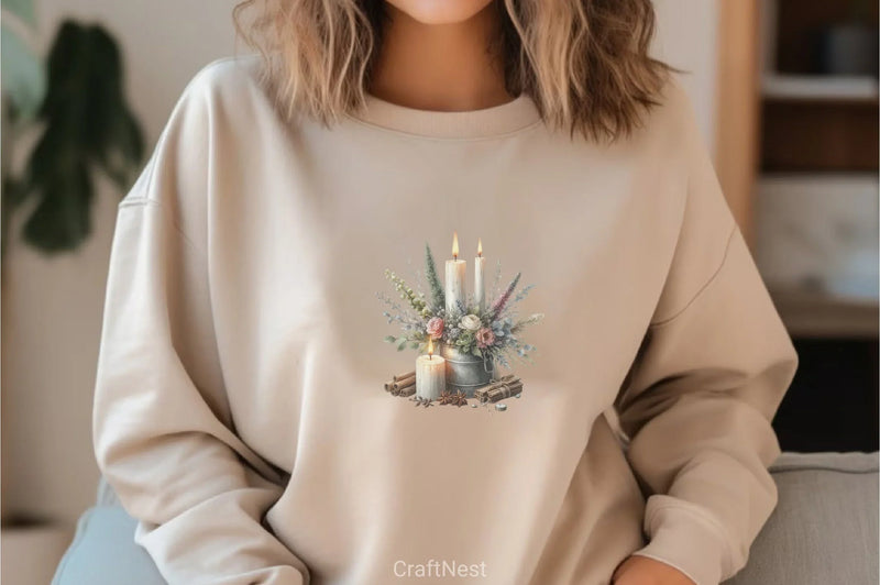 Candle Clipart Bundle - CraftNest - Digital Crafting and Art