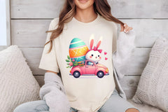 Bunny Truck Valentine Clipart Bundle - CraftNest - Digital Crafting and Art