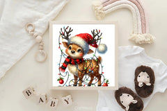 Christmas Reindeer Clipart Bundle - CraftNest - Digital Crafting and Art