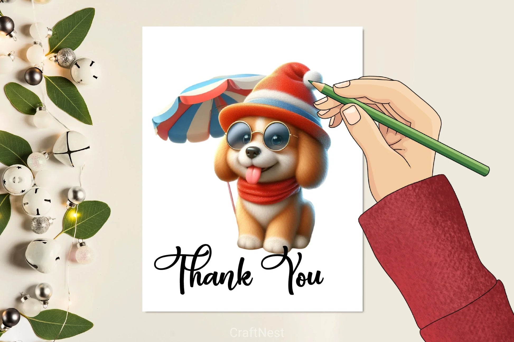 Summer Beach Dogs Clipart Bundle - CraftNest - Digital Crafting and Art