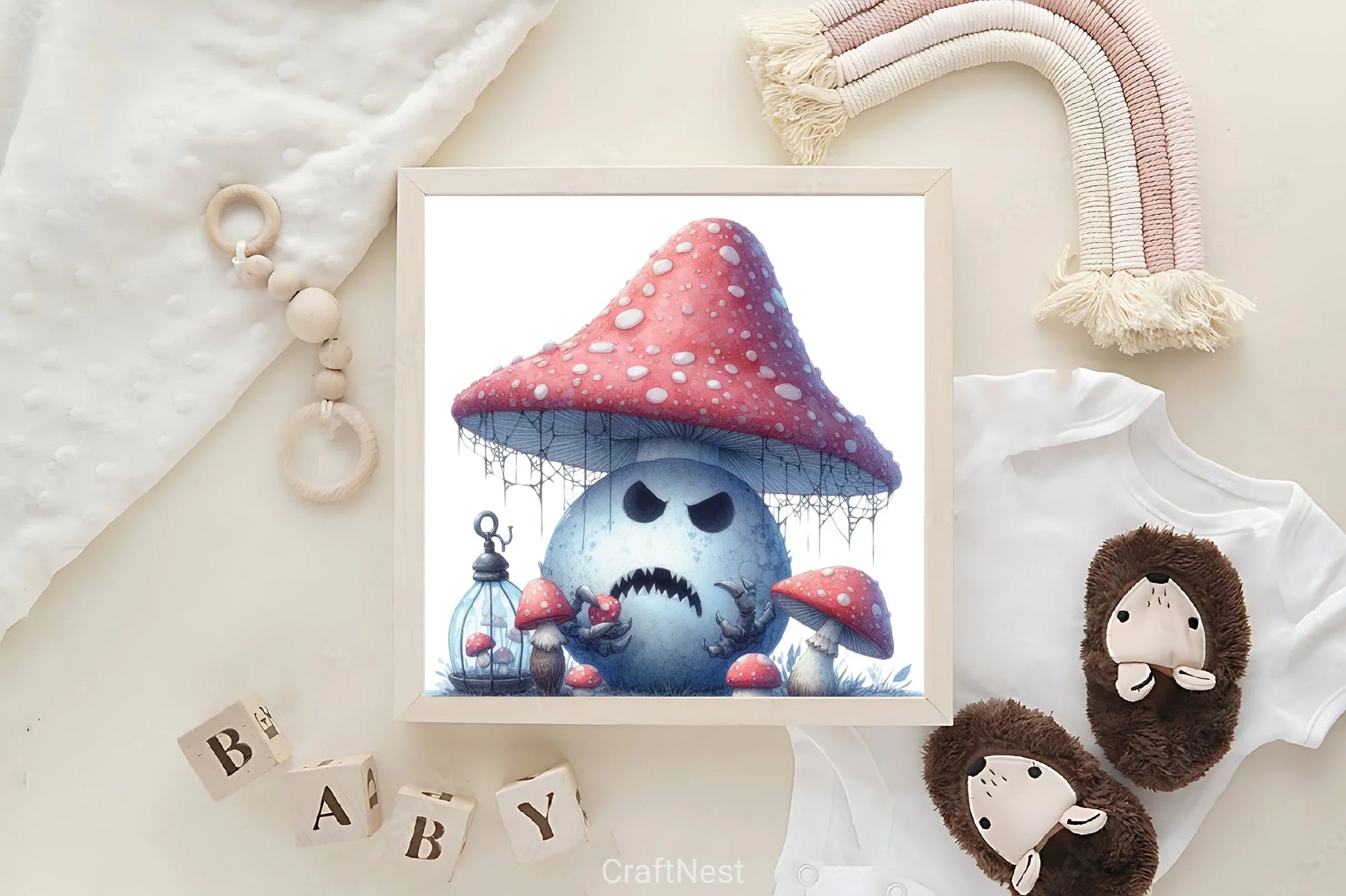 Magic Mushroom Halloween Clipart Bundle - CraftNest - Digital Crafting and Art