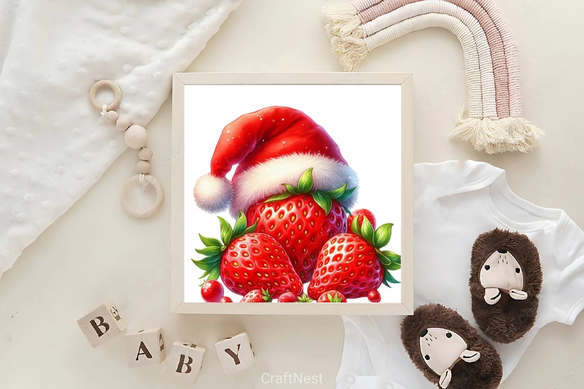 Christmas Fruit Clipart Bundle - CraftNest - Digital Crafting and Art