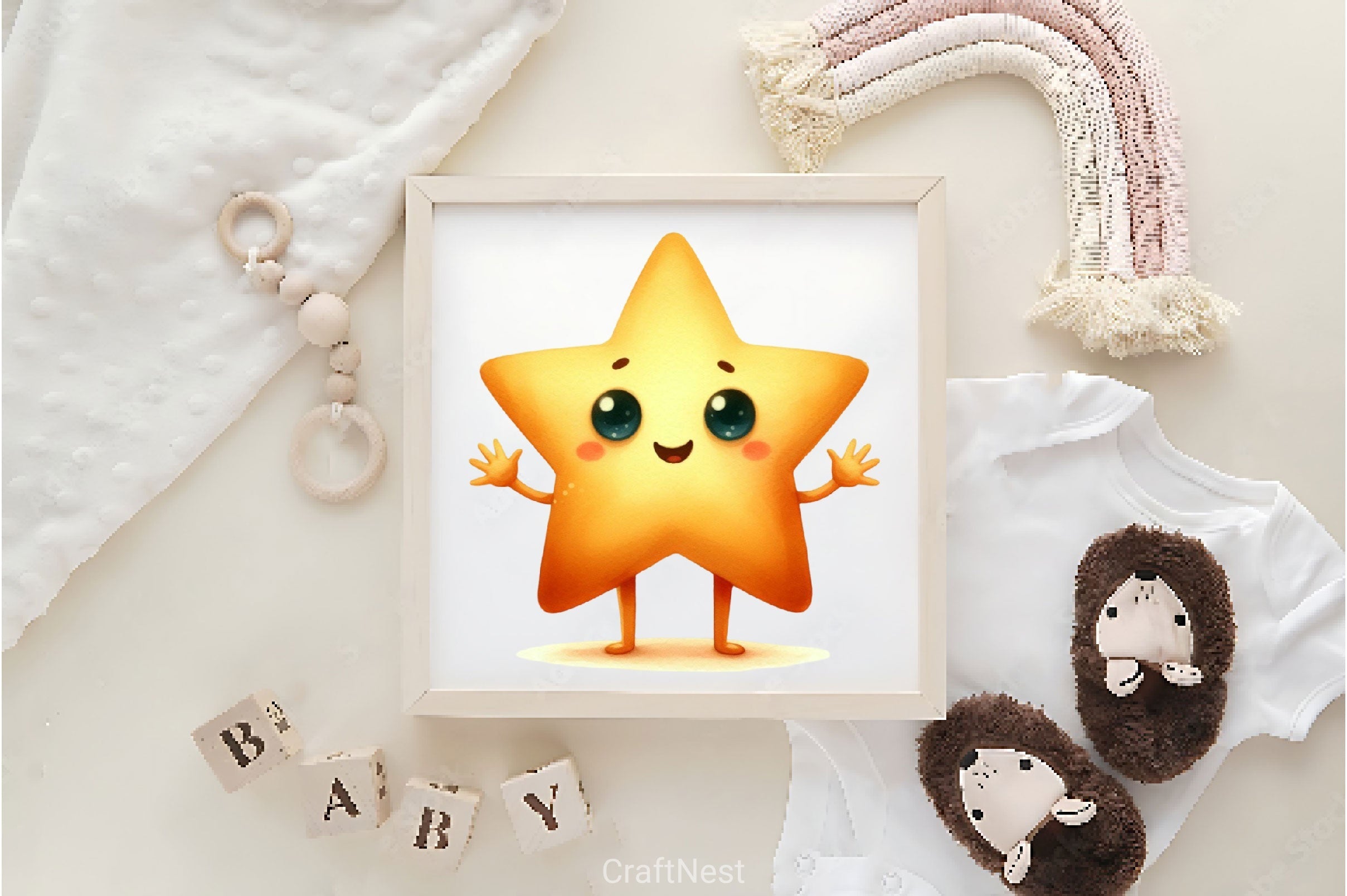 Playful Star Clipart Bundle 2