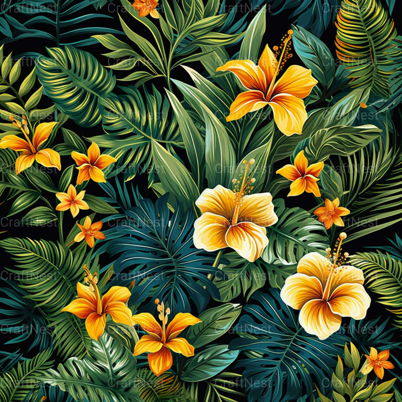 Tropical Bliss Textures - CraftNest - Digital Crafting and Art
