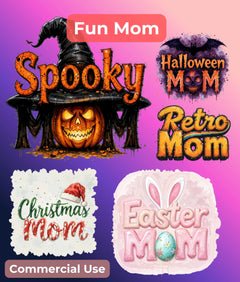 Mom Life Clipart Bundle - CraftNest - Digital Crafting and Art