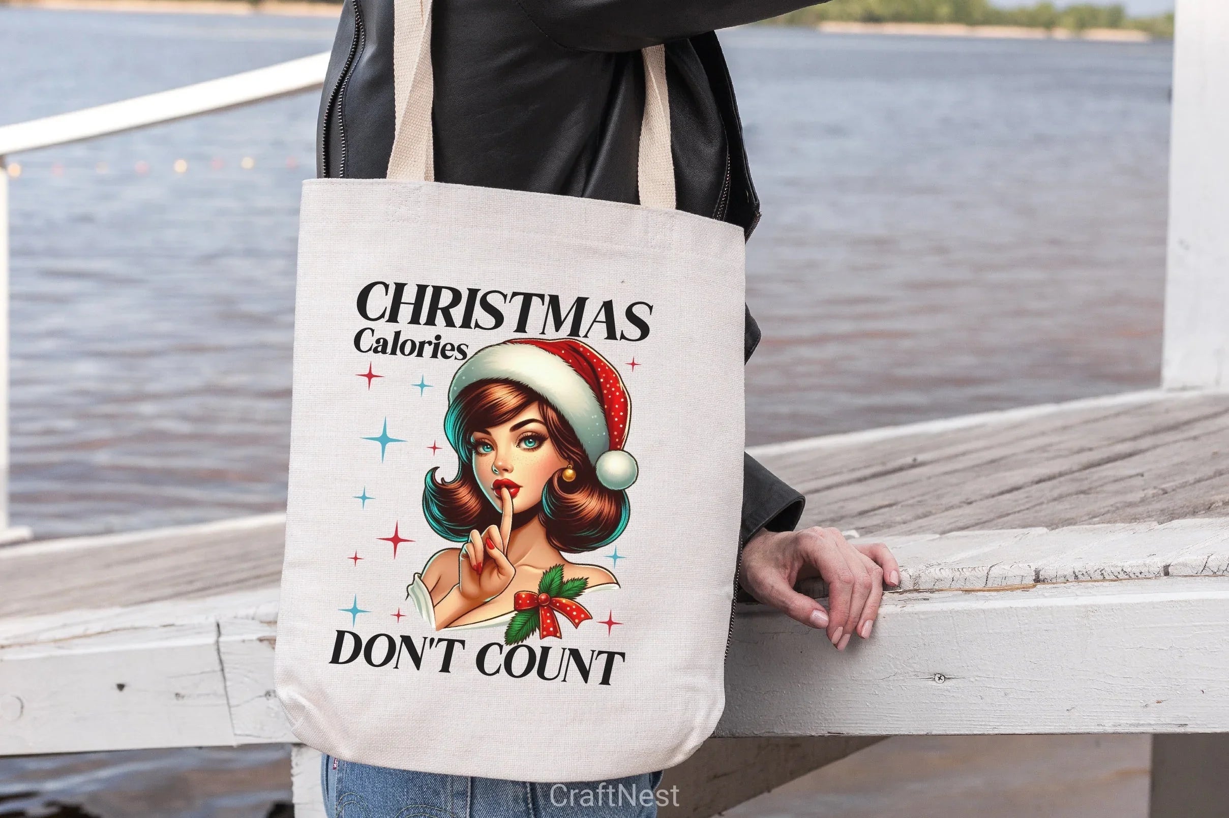 Retro Girl Christmas Clipart Bundle 15 - CraftNest - Digital Crafting and Art