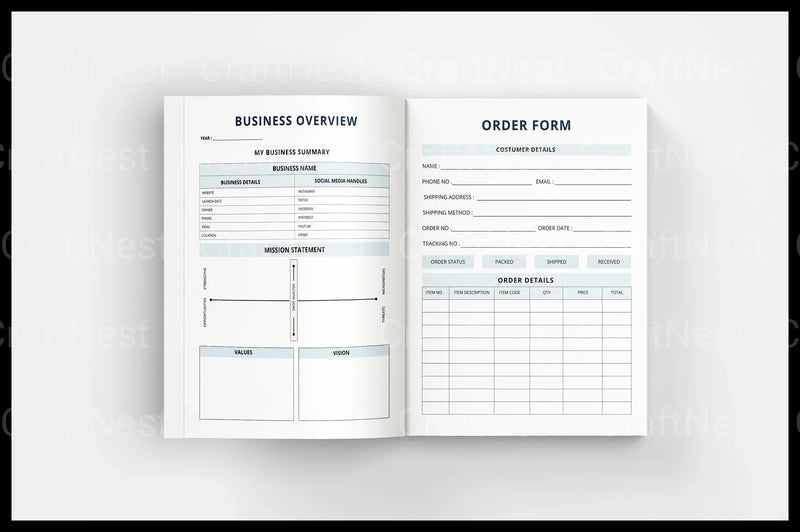 Business Finance Bookkeeping Guide - CraftNest - Digital Crafting and Art
