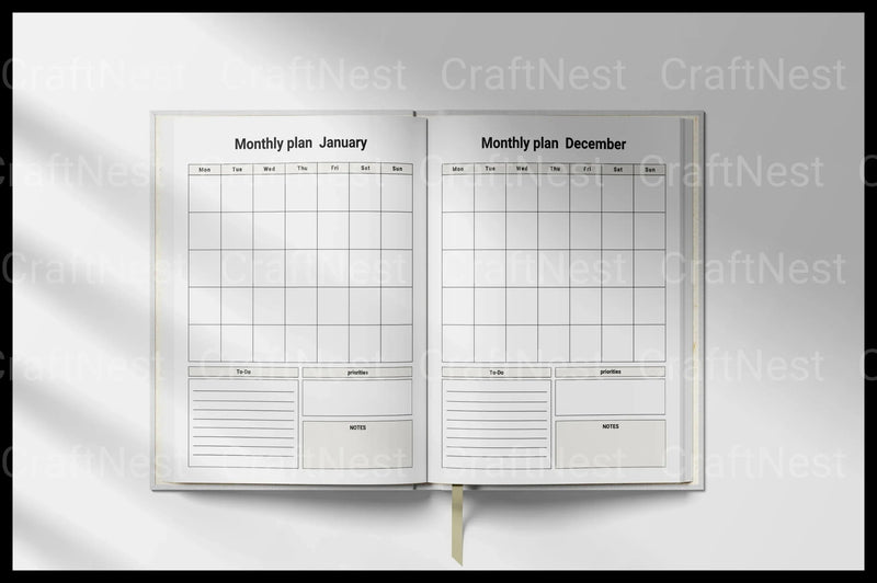 ADHD Planner for Adults - CraftNest - Digital Crafting and Art