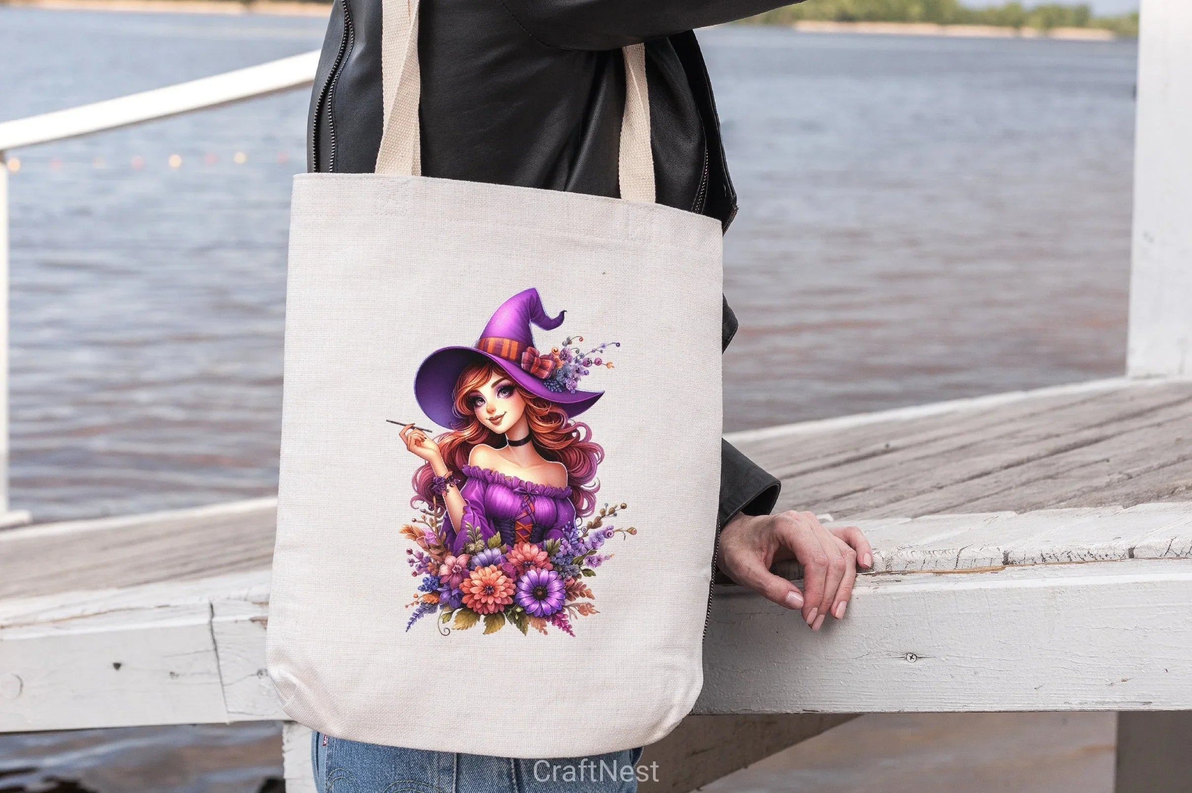 Halloween Witch Girl Clipart Bundle 3 - CraftNest - Digital Crafting and Art