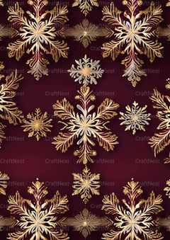Snowflake Textures - CraftNest - Digital Crafting and Art