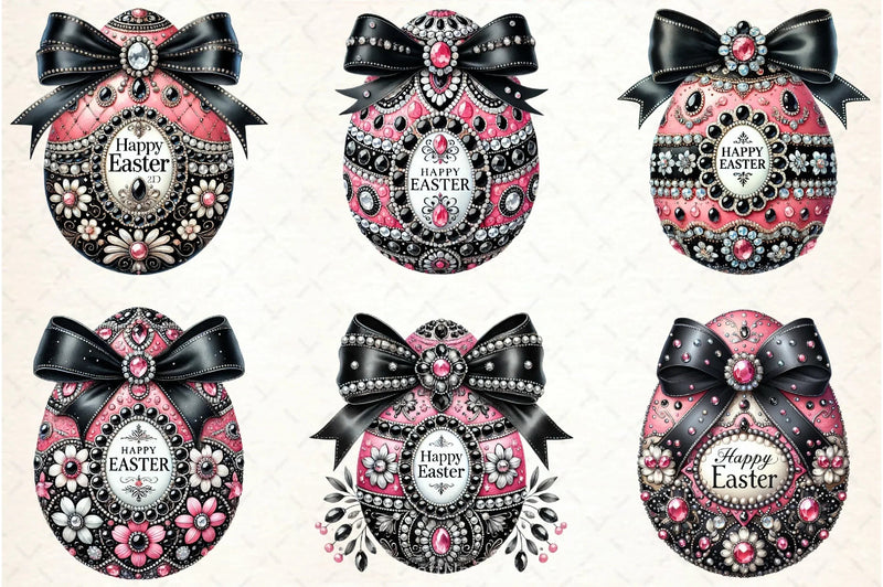 Easter Egg Clipart Bundle - CraftNest - Digital Crafting and Art