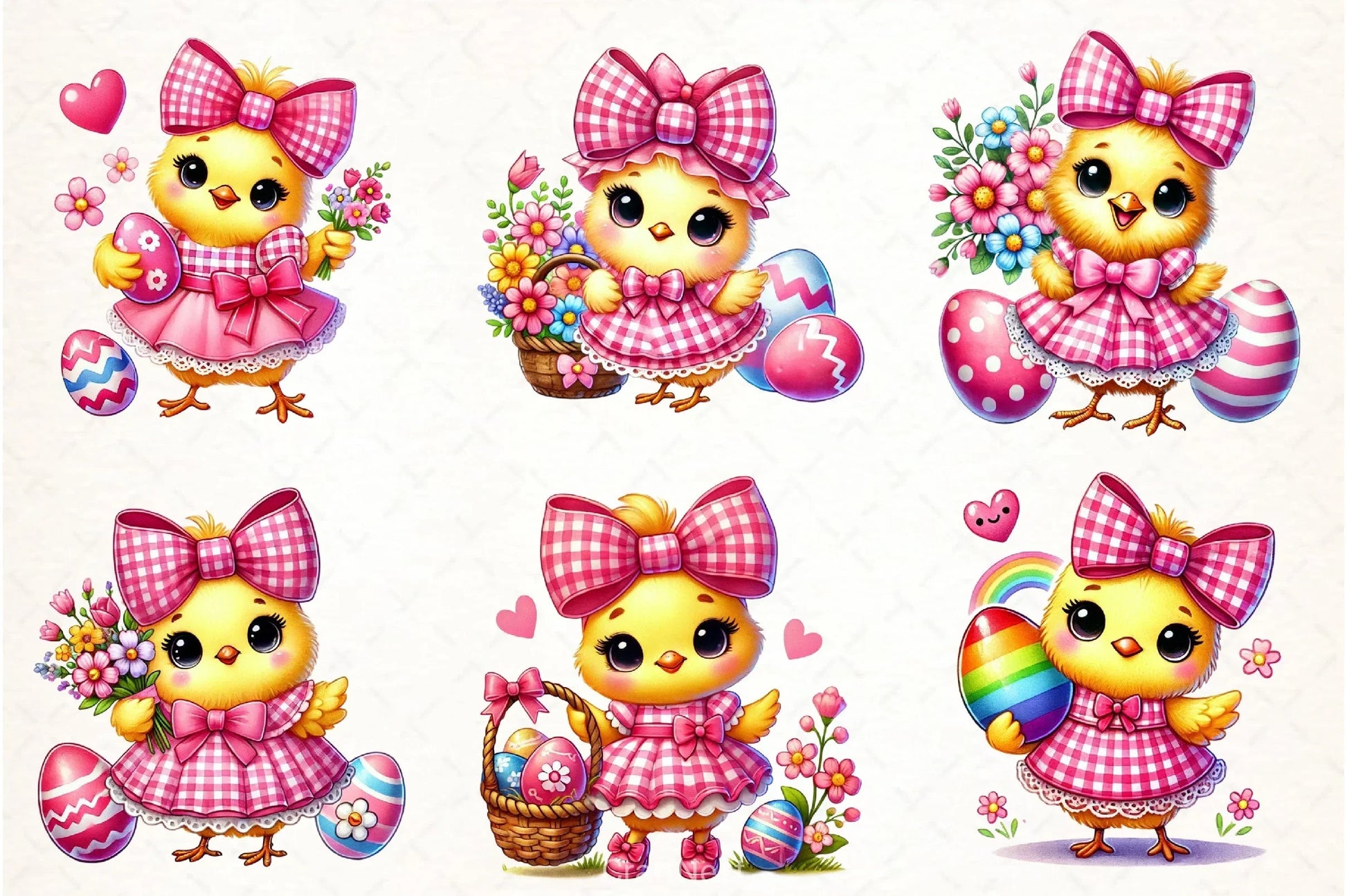 Cute Easter Duck Clipart Bundle 2 - CraftNest - Digital Crafting and Art