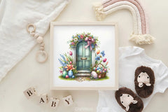 Easter Door Clipart Bundle - CraftNest - Digital Crafting and Art