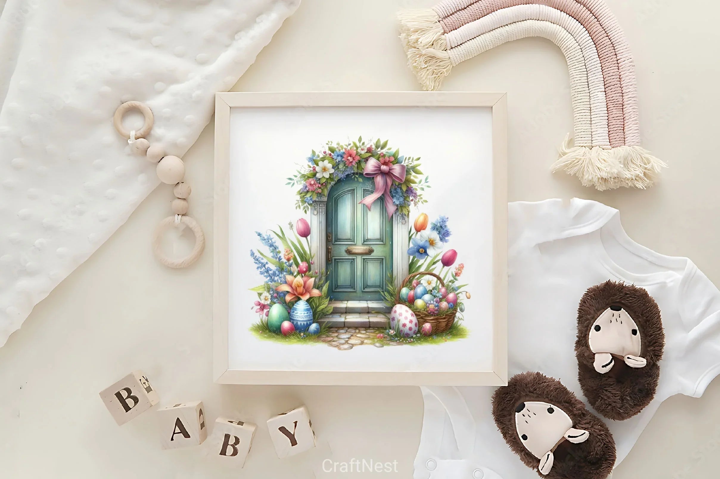 Easter Door Clipart Bundle - CraftNest - Digital Crafting and Art