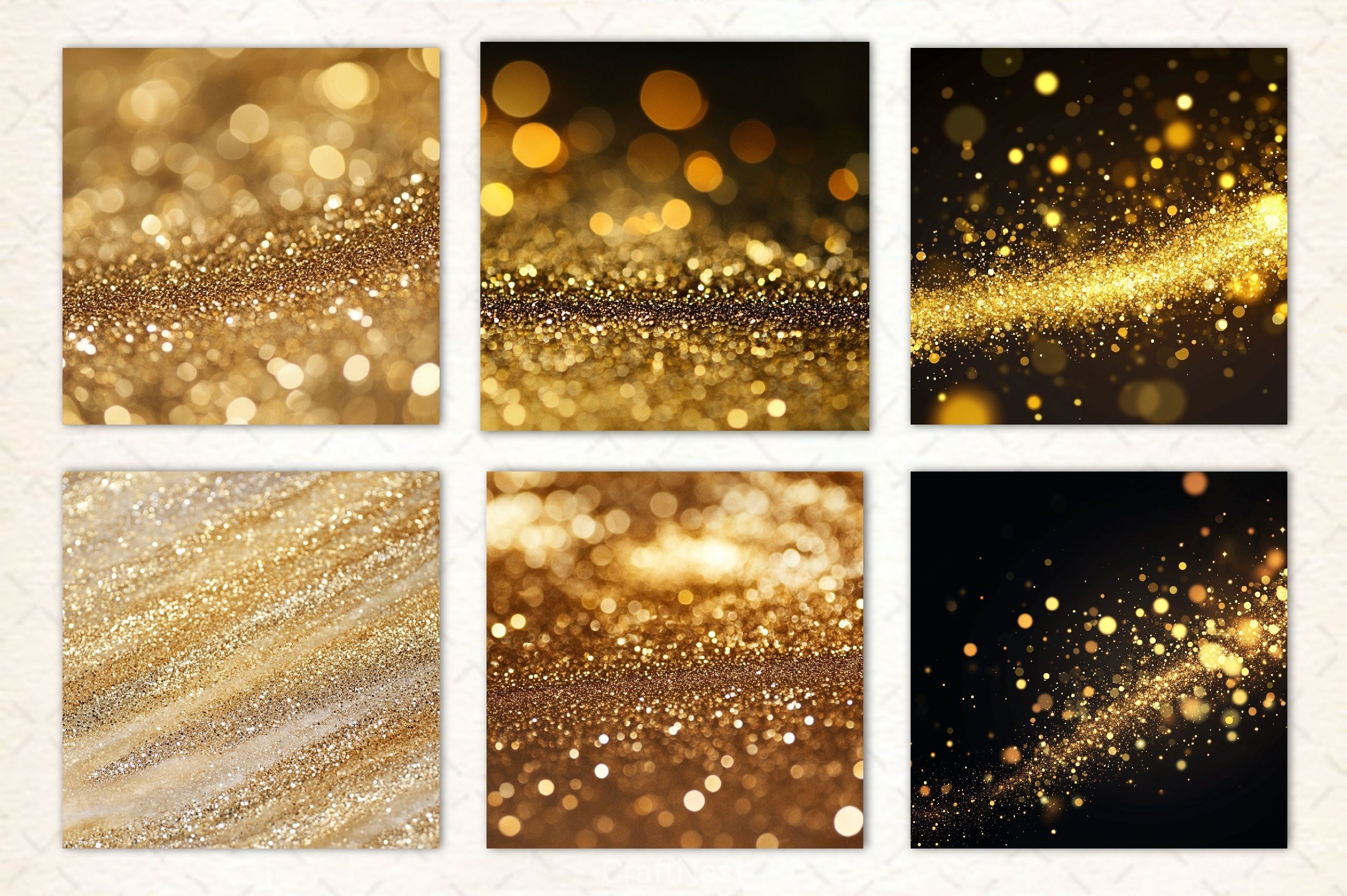 Gold Glitter Texture