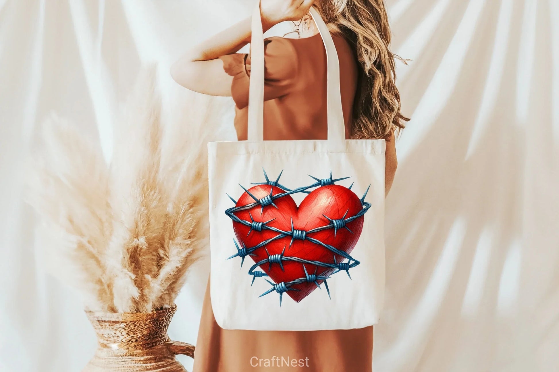 Valentine Barbed Wire Heart Clipart Bundle - CraftNest - Digital Crafting and Art