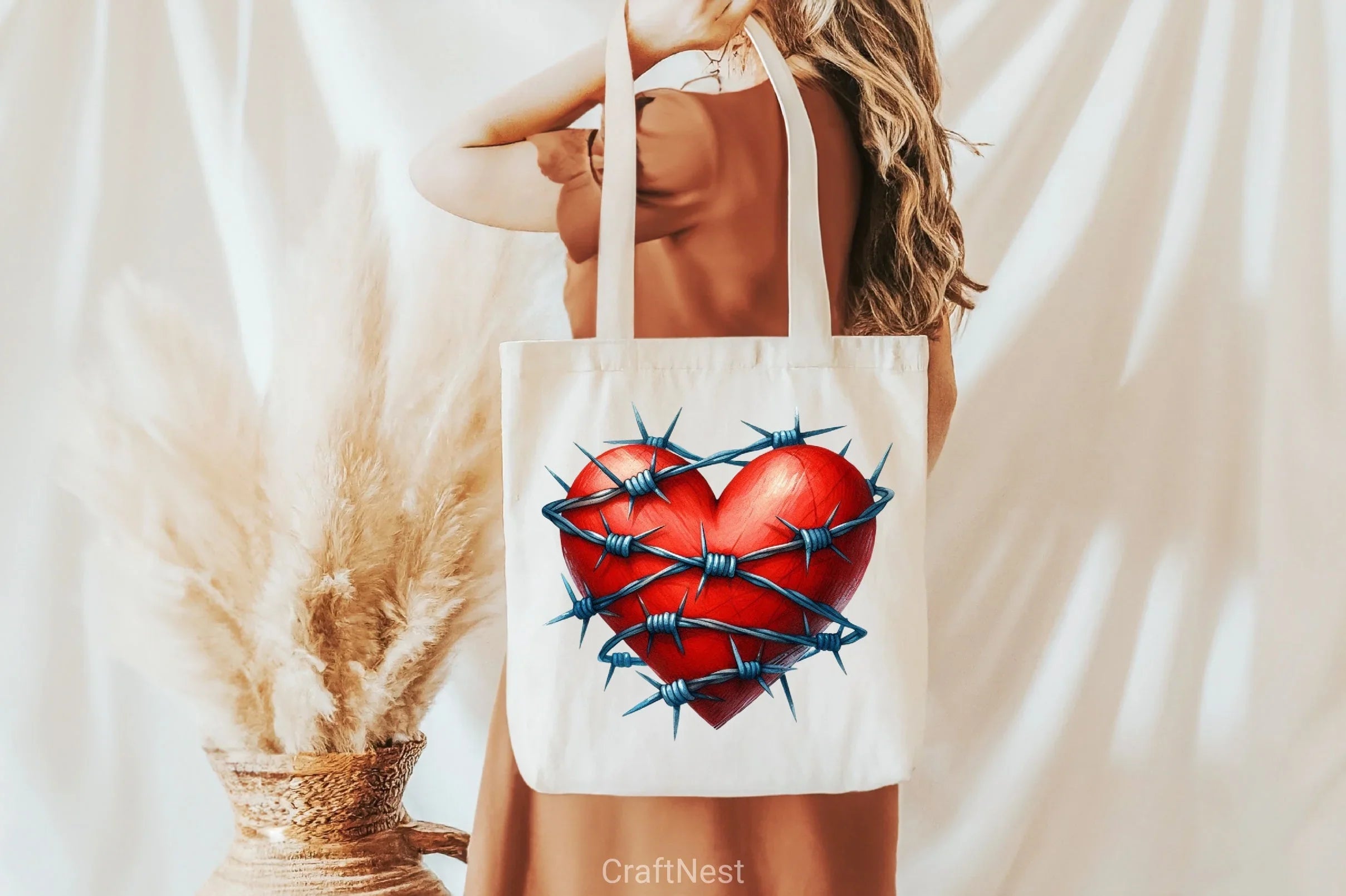 Valentine Barbed Wire Heart Clipart Bundle - CraftNest - Digital Crafting and Art