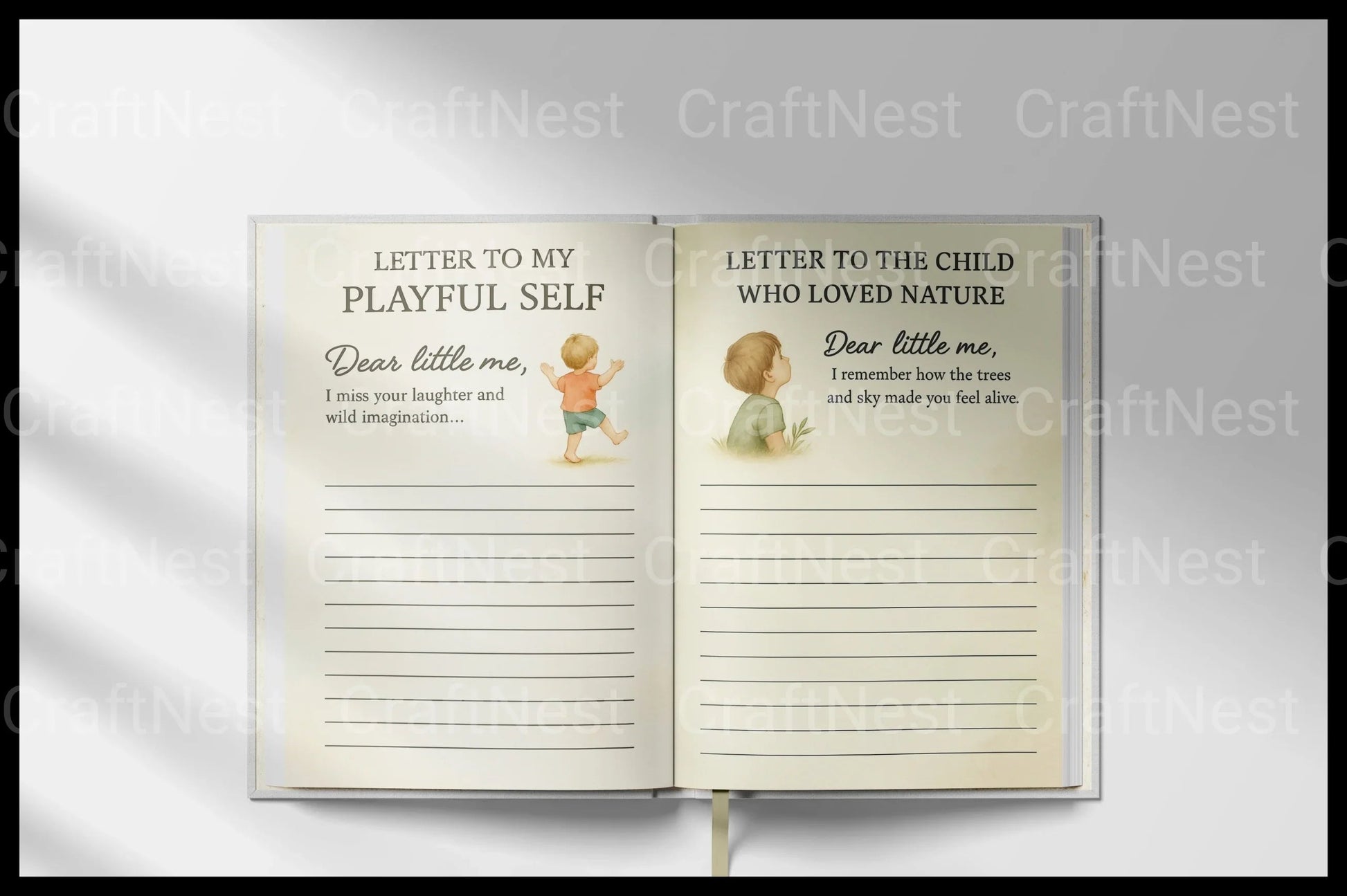 Unlocking Childhood Letters - CraftNest - Digital Crafting and Art
