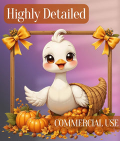 Autumn Goose Clipart Bundle - CraftNest - Digital Crafting and Art