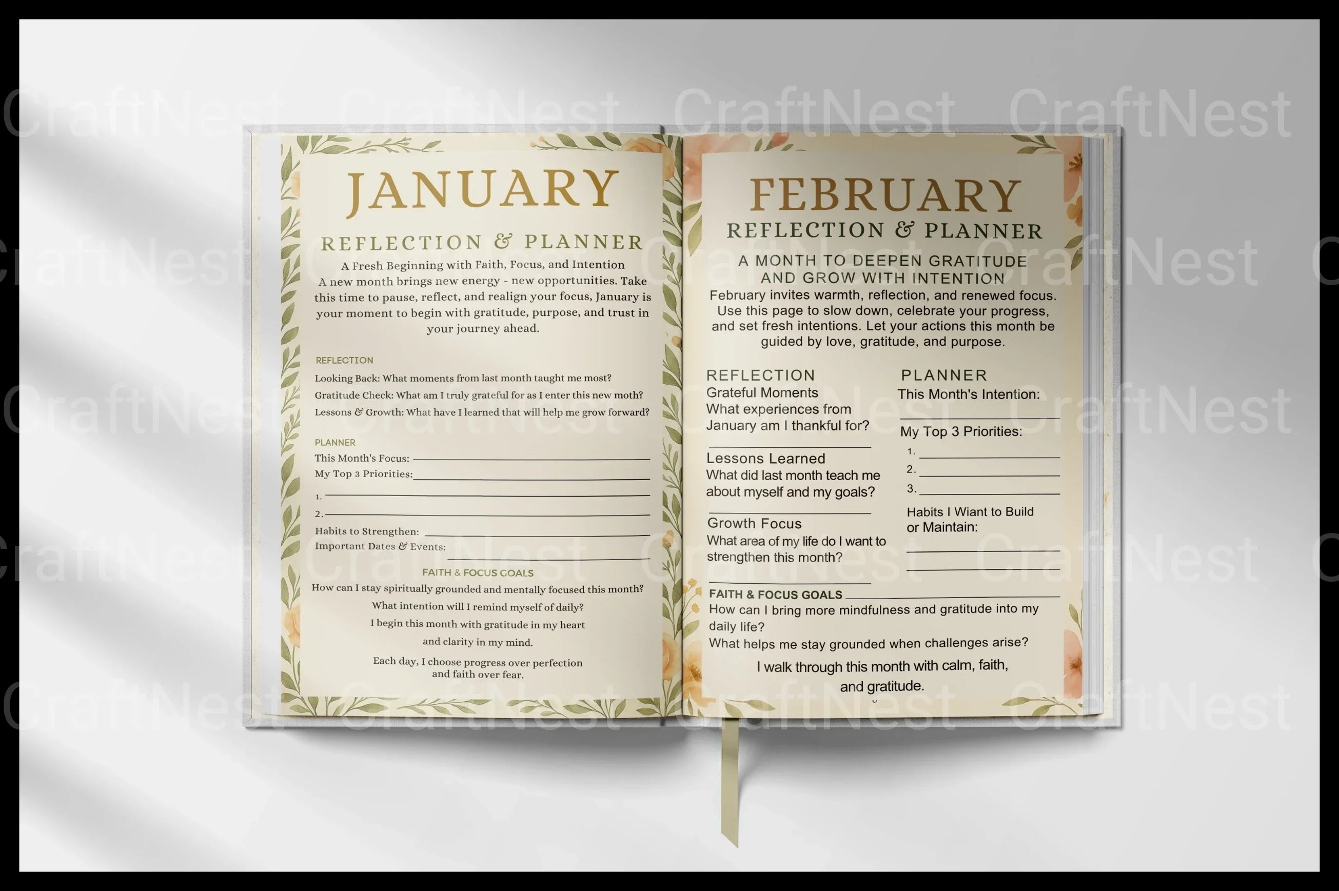 Faith Focus: Self Growth Journey - CraftNest - Digital Crafting and Art
