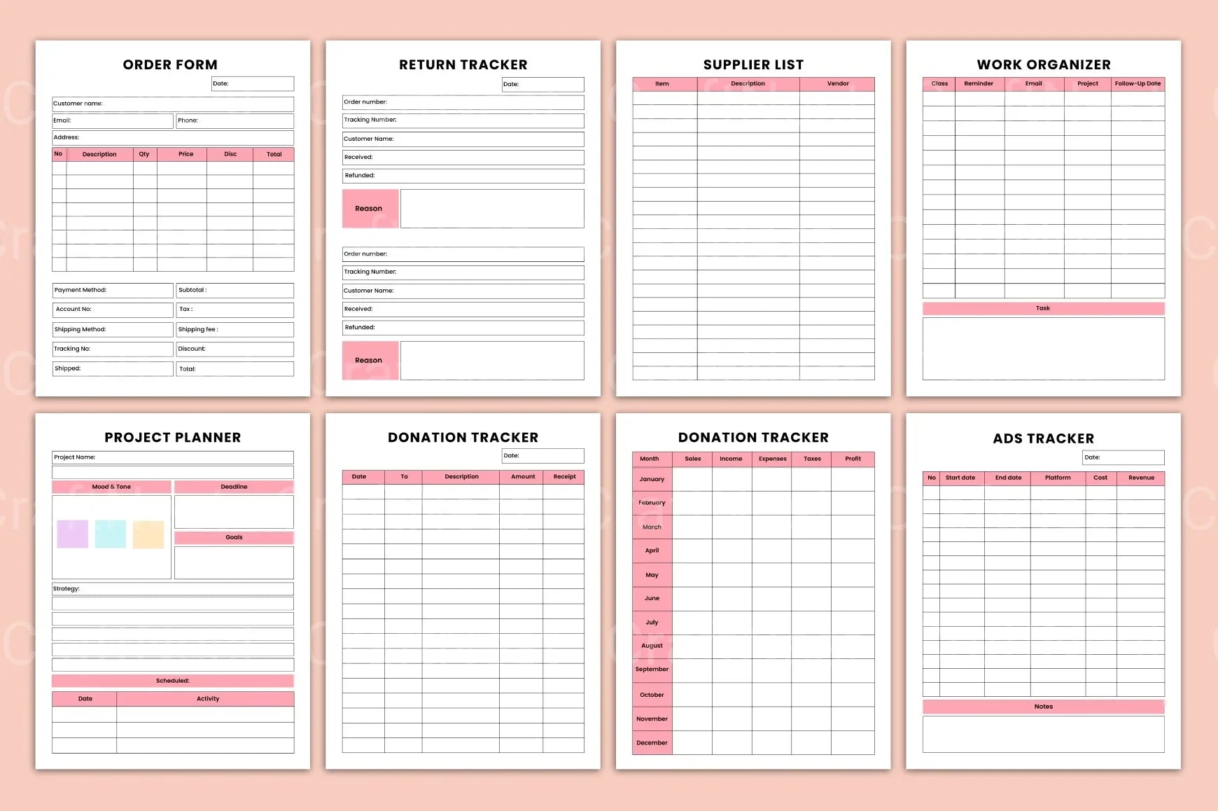Women CEO Organizer - CraftNest - Digital Crafting and Art