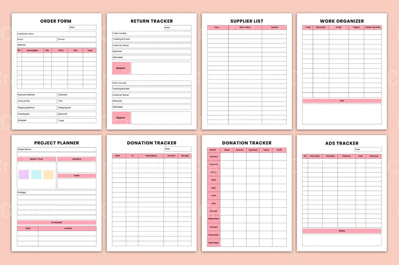Women CEO Organizer - CraftNest - Digital Crafting and Art