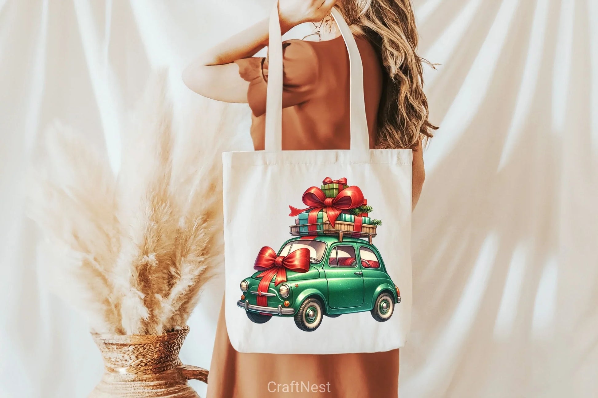 Christmas Car Gifts Clipart Bundle - CraftNest - Digital Crafting and Art