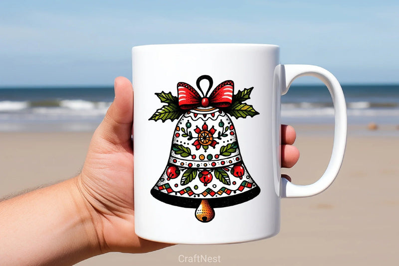 Folk Art Christmas Clipart Bundle - CraftNest - Digital Crafting and Art