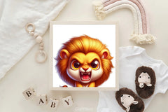 Angry Lion Clipart Bundle - CraftNest - Digital Crafting and Art
