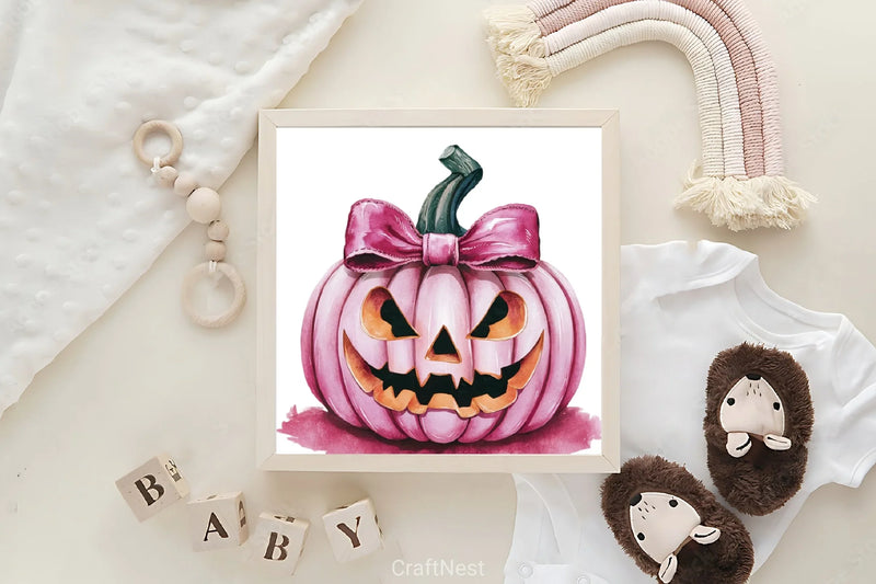 Halloween Pumpkin Clipart Bundle 5 - CraftNest - Digital Crafting and Art