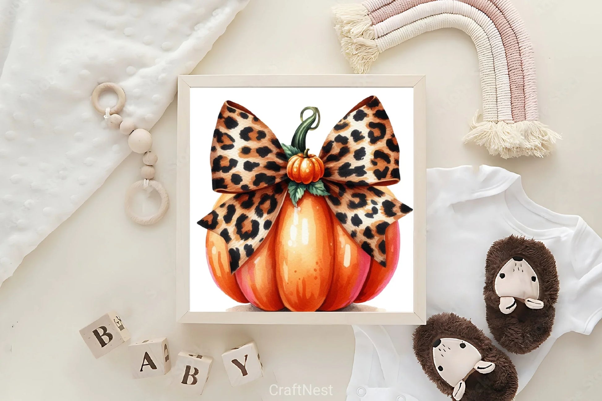 Pumpkin Bow Clipart Bundle - CraftNest - Digital Crafting and Art