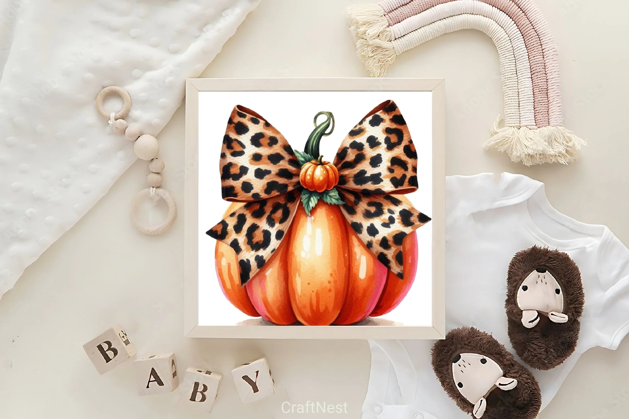 Pumpkin Bow Clipart Bundle - CraftNest - Digital Crafting and Art