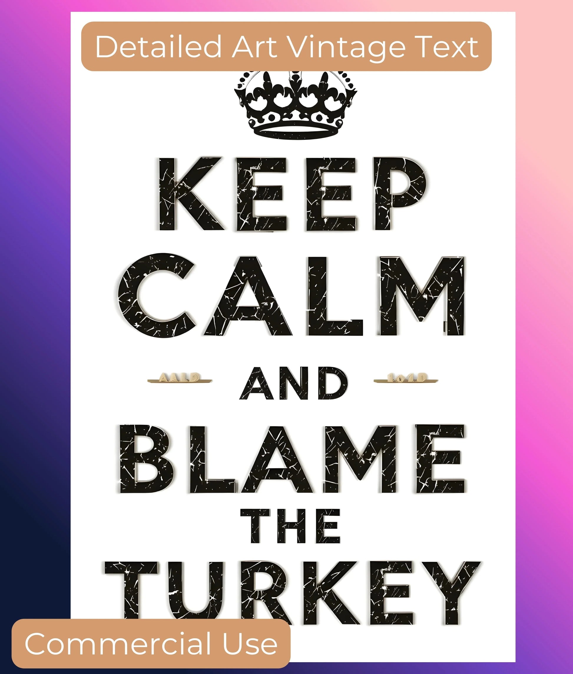 Thanksgiving Wall Art Clipart Bundle - CraftNest - Digital Crafting and Art