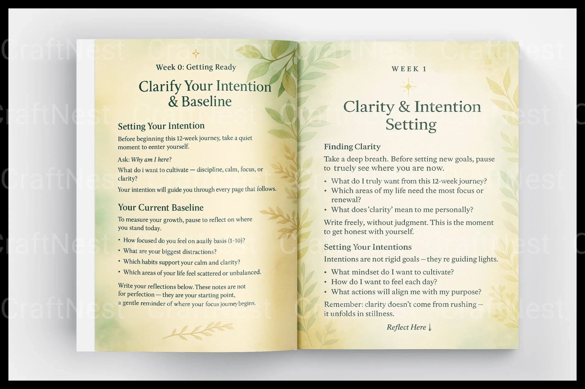 Reclaim Your Focus in 12 Weeks - CraftNest - Digital Crafting and Art